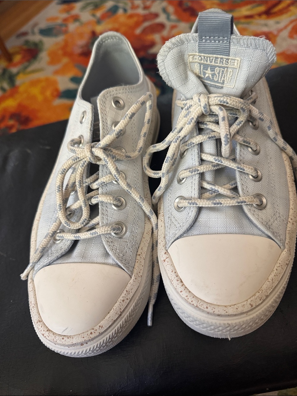 Light Blue Converse MOVE- RARE!
